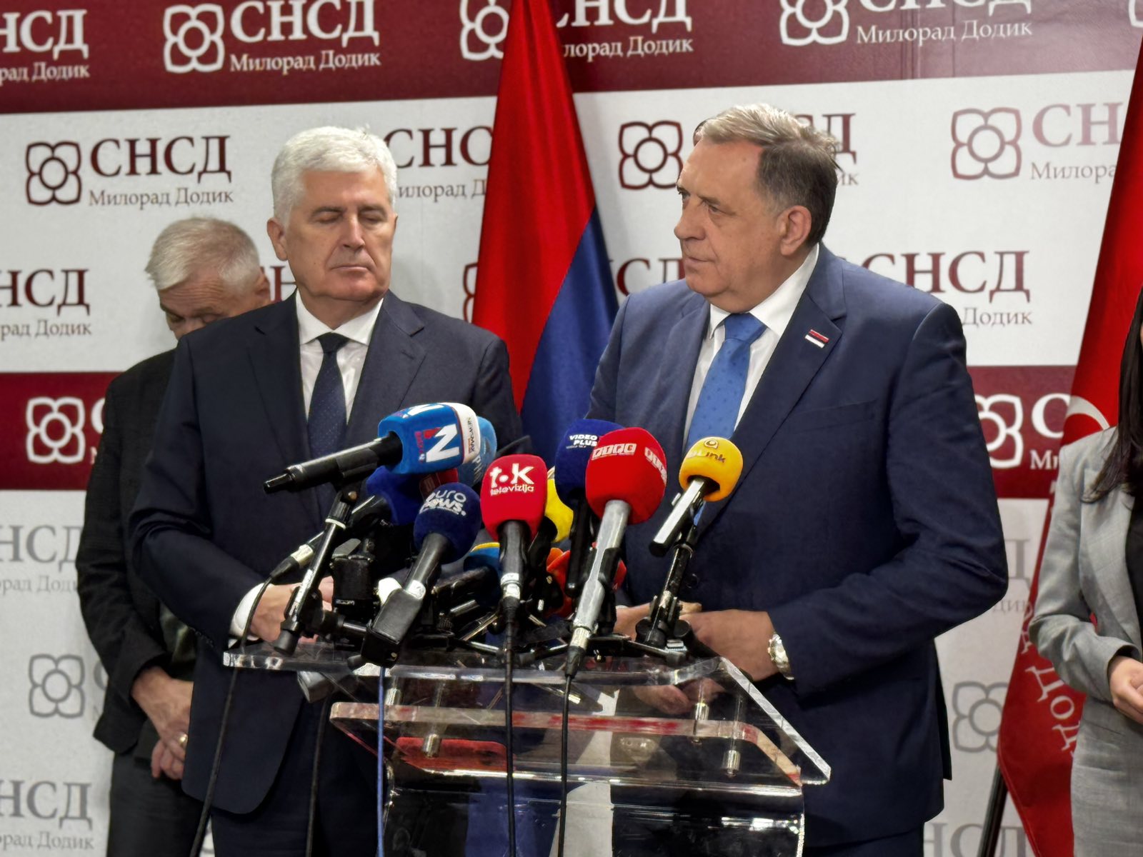 Dodik sa Čovićem: Očekujem ubjedljivu pobjedu na izborima, Šmit je kreten