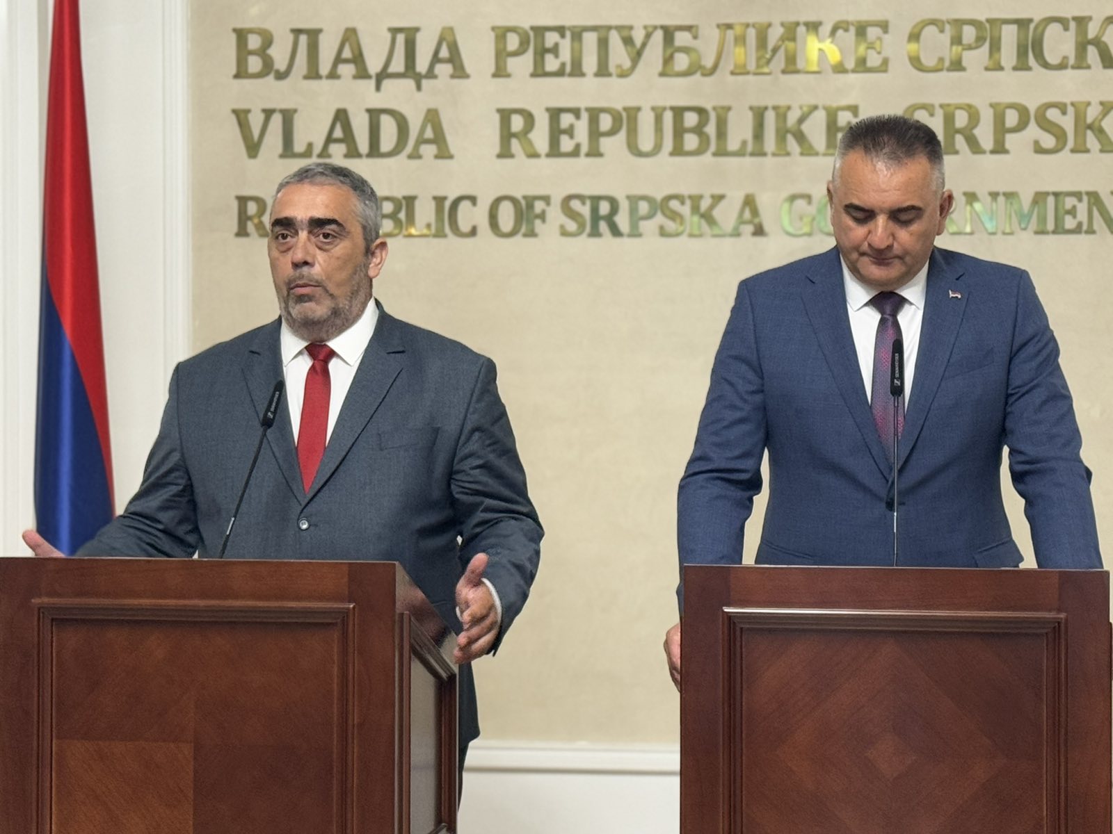 Minić i Marić potpisali Memorandum o zajedničkim mjerama