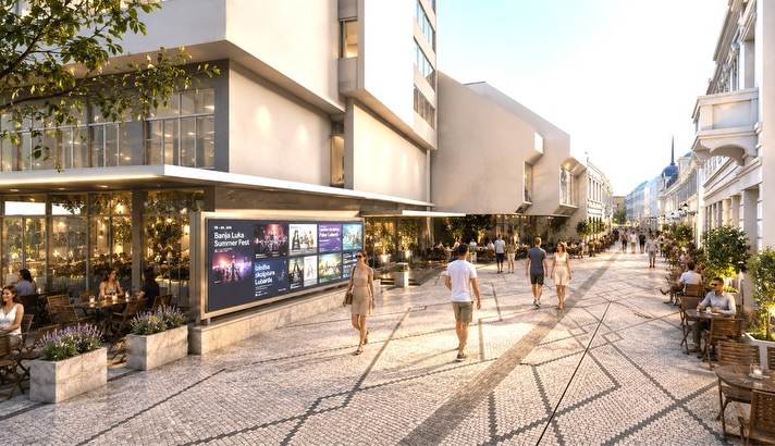 Stanivuković predstavio projekat obnove Trga Krajine i Gospodske ulice (FOTO)