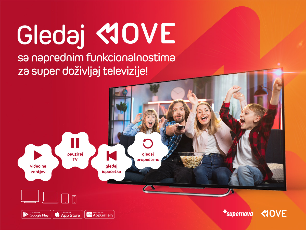 Funkcionalnosti koje mijenjaju pravila igre: Vi ste gazda svog TV programa uz MOVE