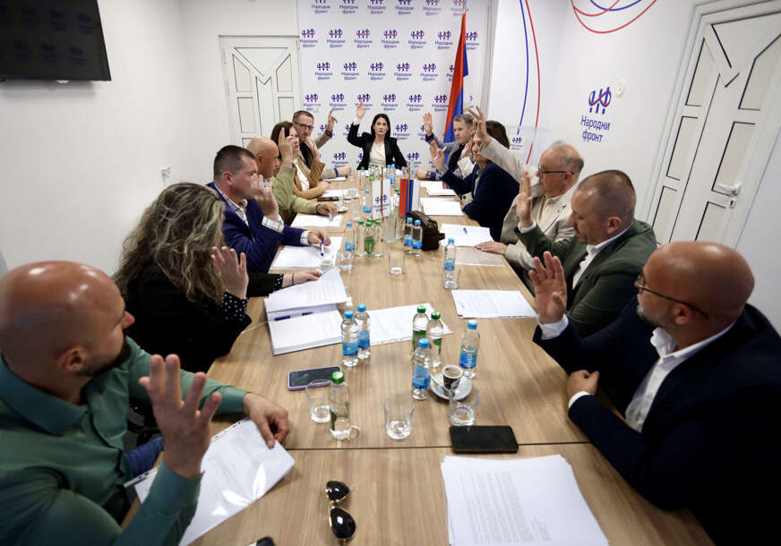 Narodni front podržao prijedlog SDS „Krajnje je vrijeme da se opozicija IZDIGNE iznad podjela“