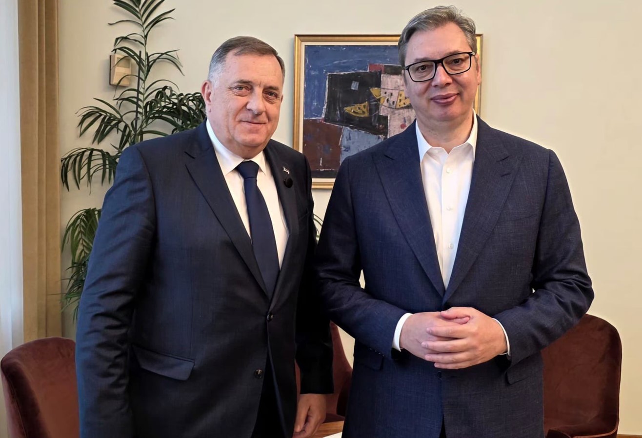 Dodik sa Vučićem: Srpska i Srbija posvećene očuvanju mira i prosperitetu
