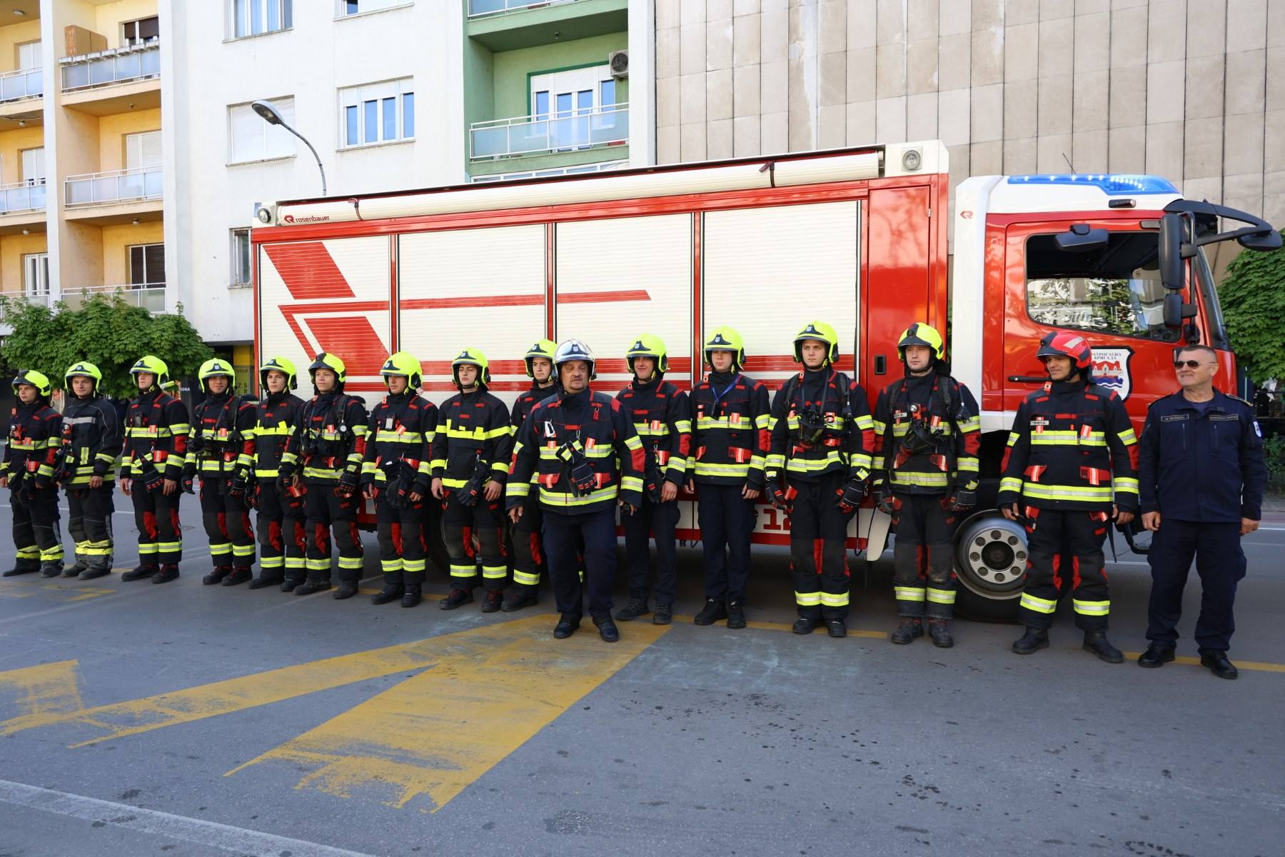 Vatrogasci svoj dan obilježavaju u radnoj atmosferi