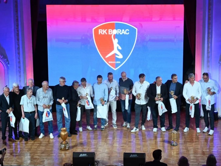 RK Borac obilježio evropske uspjehe: Šampioni se ne zaboravljaju