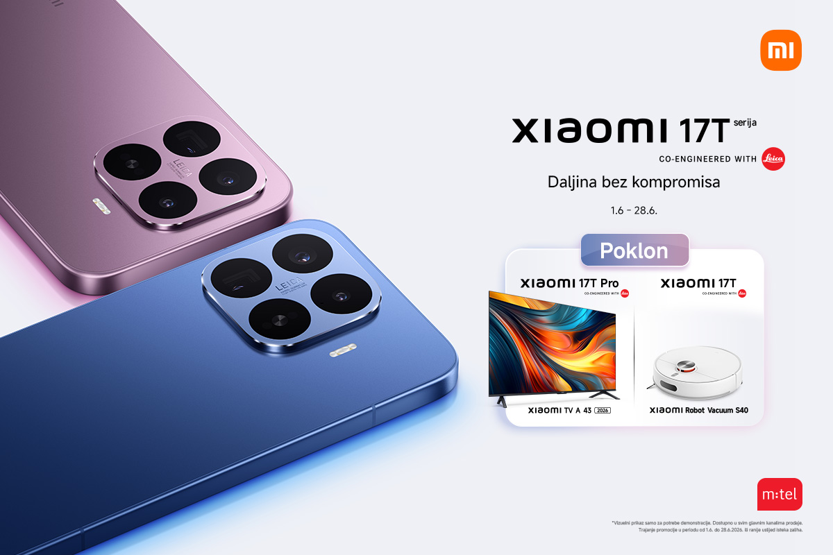 Telefoni sa vrijednim poklonima: Xiaomi 17T i Xiaomi 17T Pro
