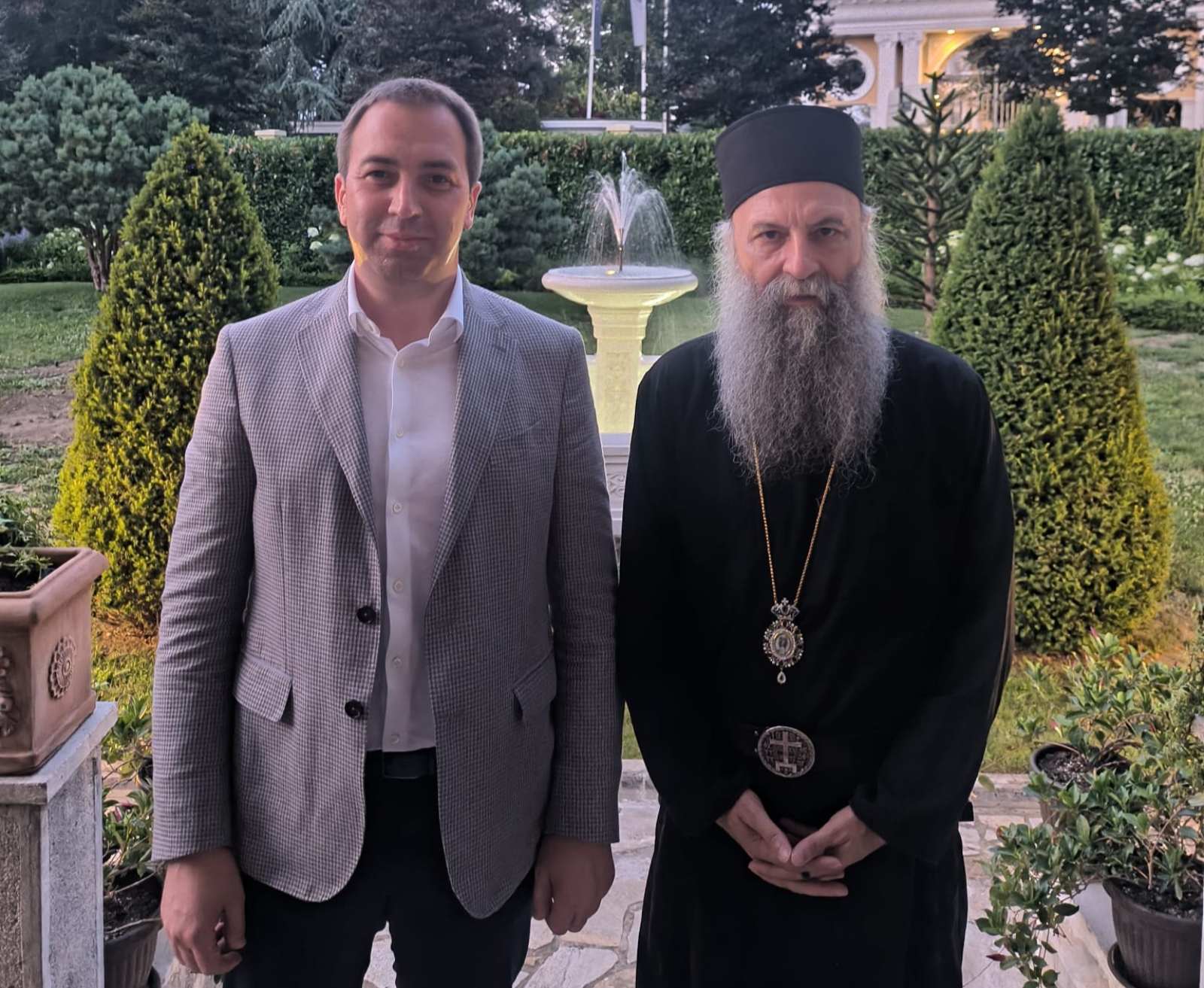 Selak razgovarao sa patrijarhom Porfirijem: Jedinstvo i vjera temelj srpskog naroda