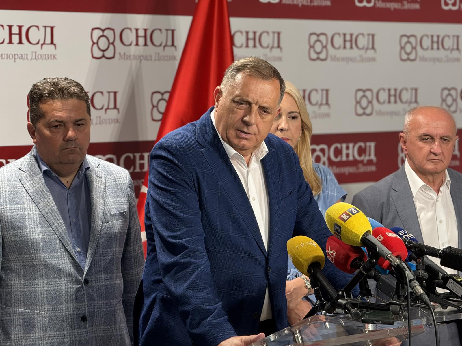 Željka Cvijanović i Savo Minić kandidati SNSD-a na izborima