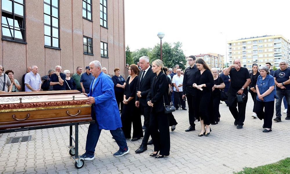 Sahranjen otac Branislava Borenovića, ispraćaju prisustvovao i Dodik