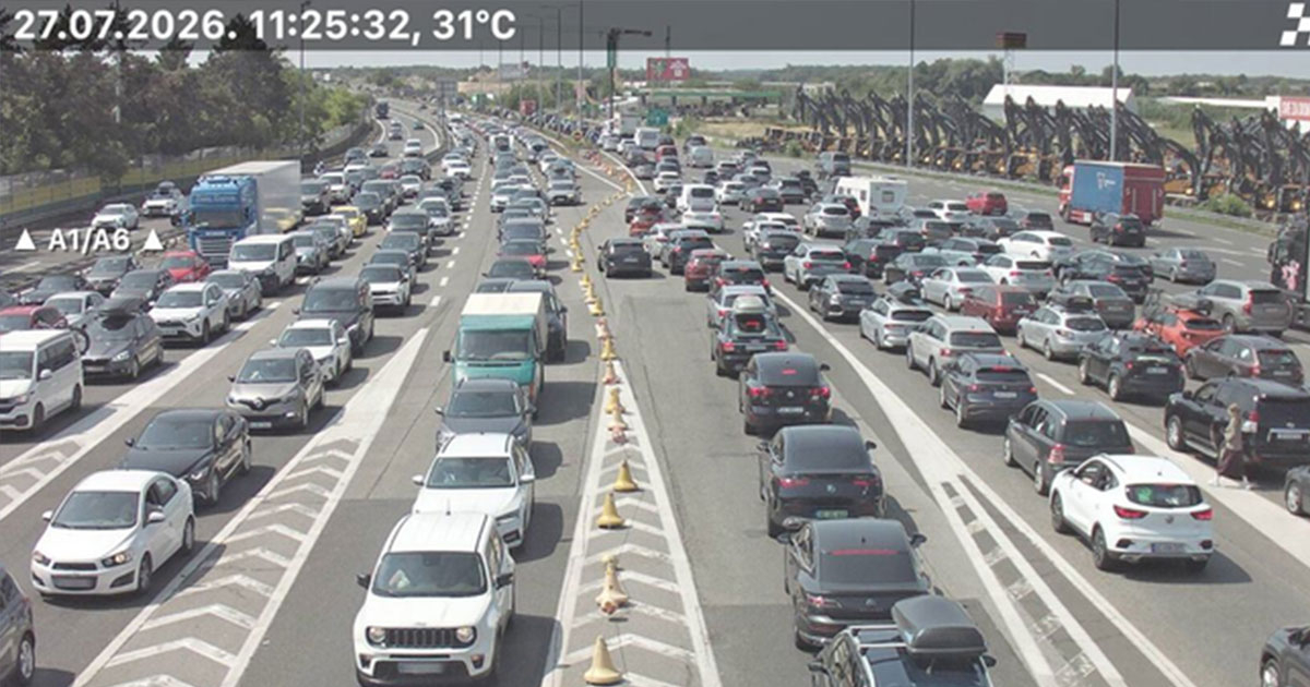 Kolaps na auto-putu u Hrvatskoj: Saobraćaj prema moru potpuno stao