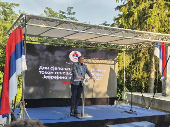 Dodik u Gornjem Јelovcu: Ustaše i njihovi zločini nad ubijenom djecom nikada ne mogu biti zaboravljeni