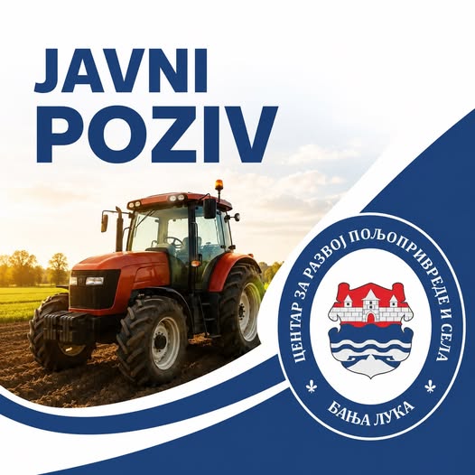 Javni poziv za banjalučke poljoprivrednike: Dostupna podsticajna sredstva za razvoj proizvodnje