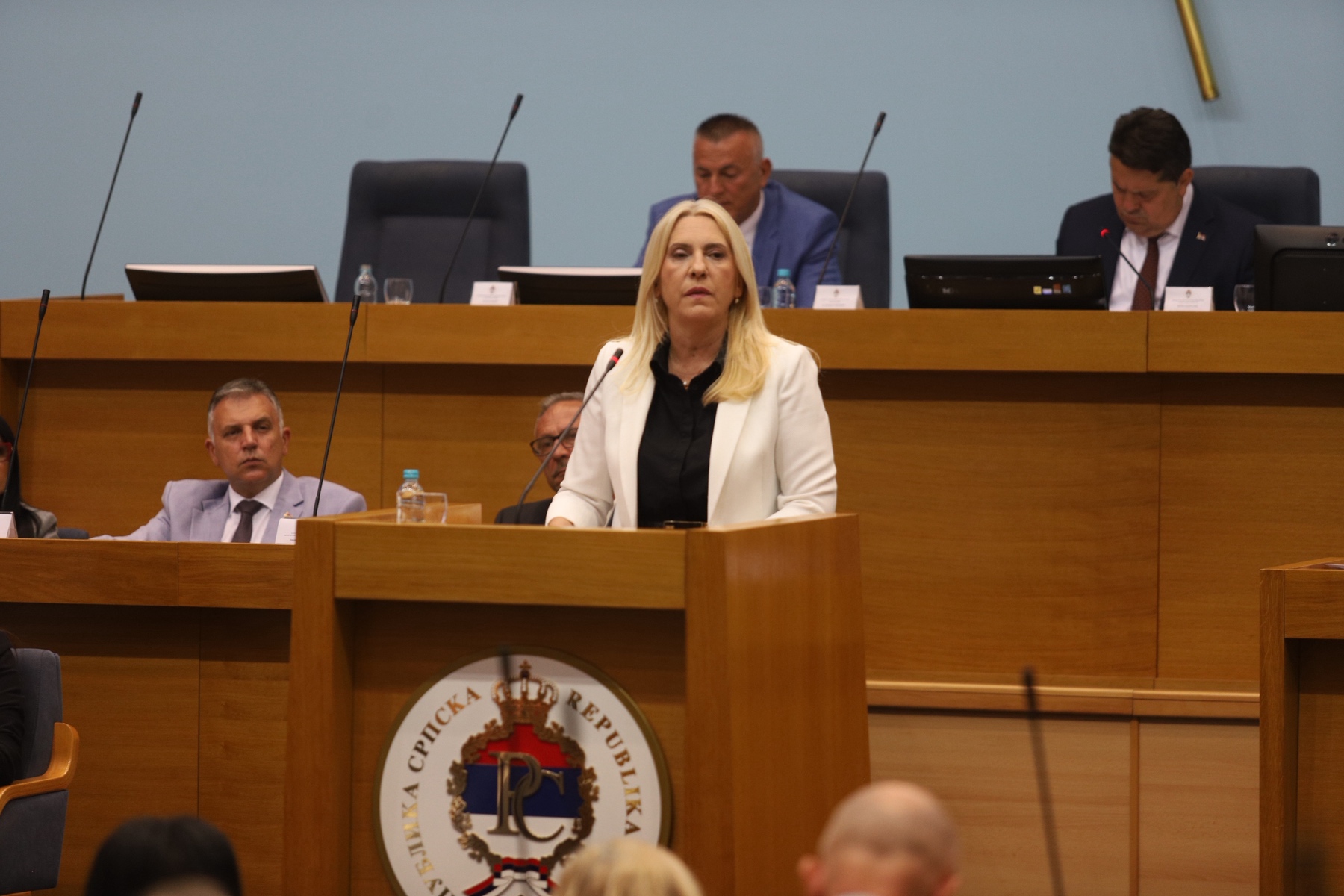 Stevandić zaprijetio izbacivanjem Vukanovića, Cvijanović ga zaustavila (VIDEO)