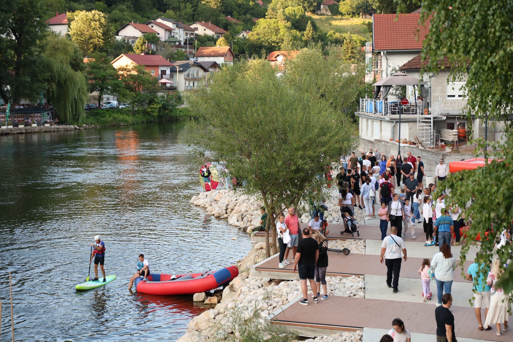 Otvorena nova dionica šetališta uz rijeku Vrbas: Gradonačelnik poručio da je Banjaluka dobila novu razglednicu