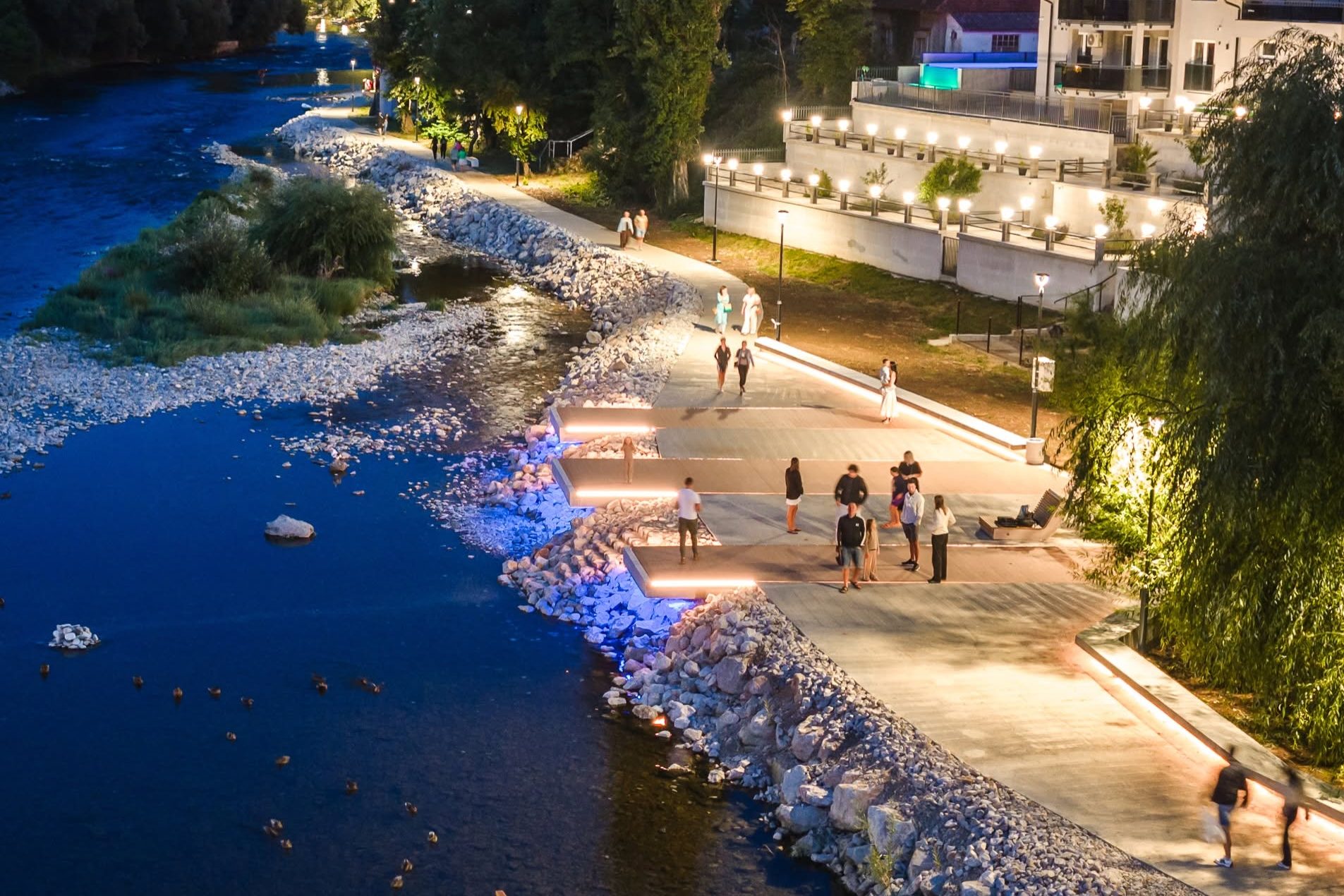 OD ŠVEDSKE PLAŽE DO VRUĆICE Večeras se otvara novo šetalište uz Vrbas