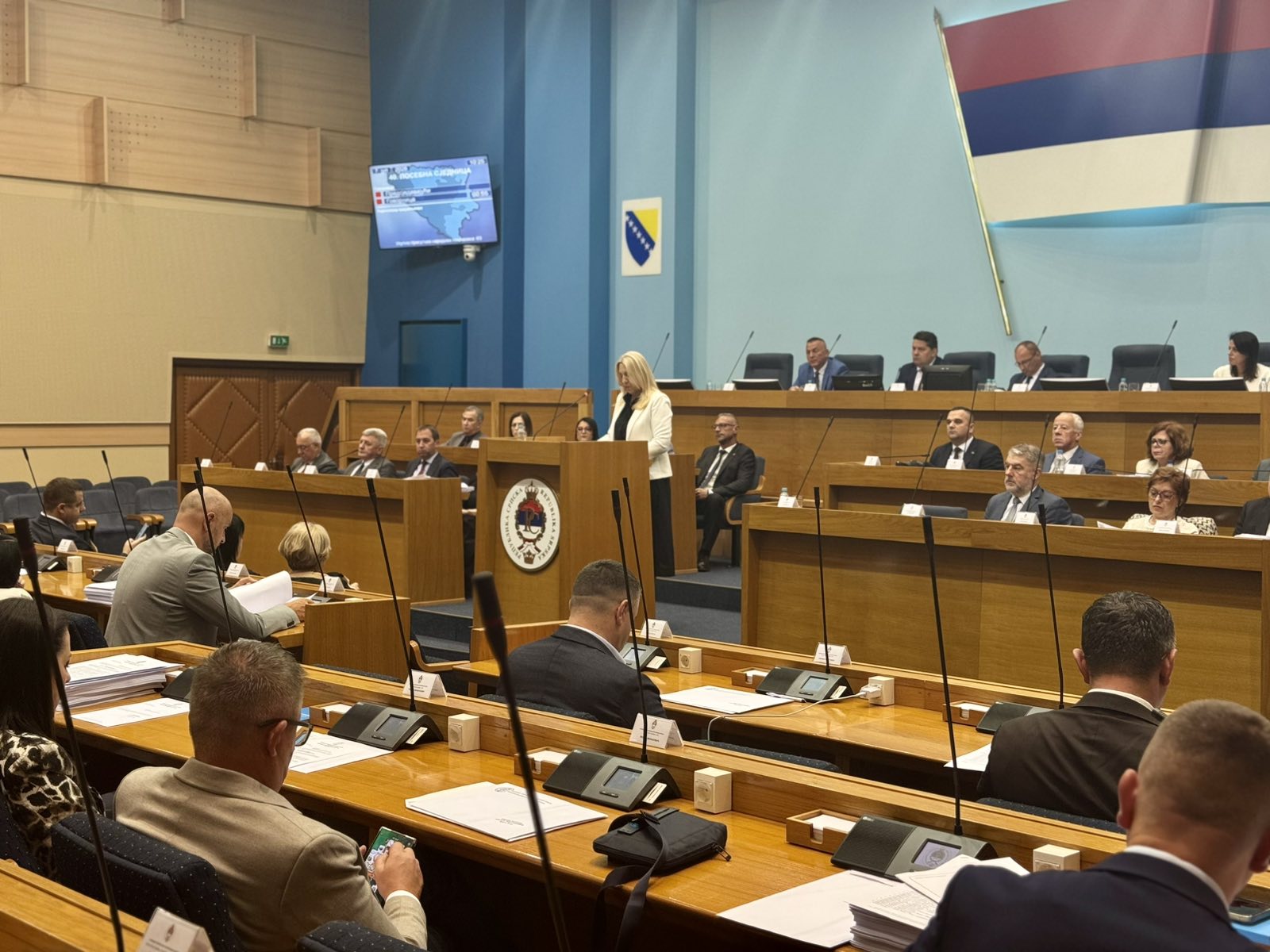 NSRS podržala veto Cvijanovićeve, odluka Predsjedništva BiH stavljena van snage