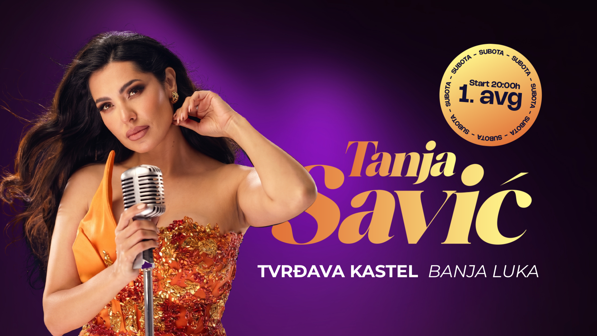 NAJVEĆI KONCERT TANJE SAVIĆ U BANJALUCI! Večeras veliko finale Euphoria festivala