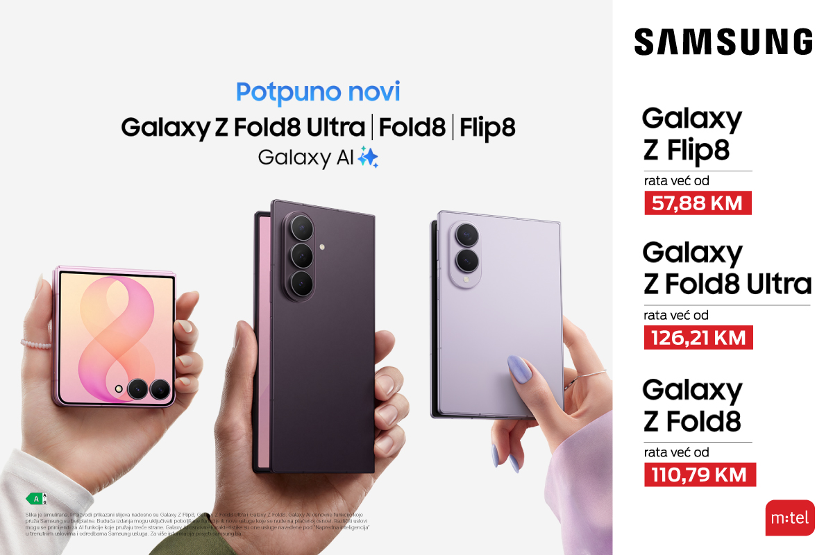 Nova Galaxy Z generacija stigla je u m: tel