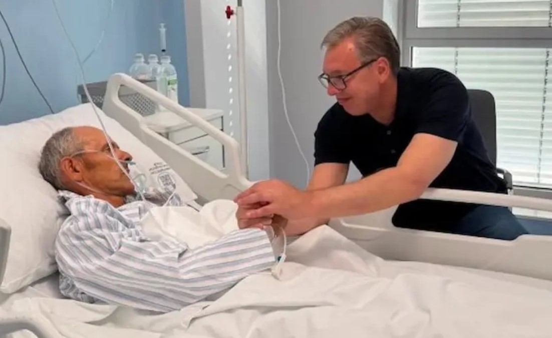 Vučić posjetio Nenada Raškovića u Beogradu: Povrede su teže nego što smo očekivali