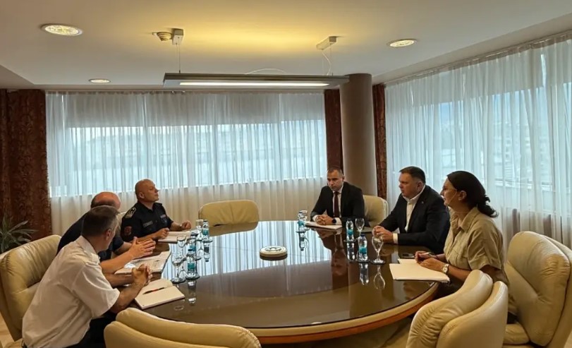 Budimir sa predstavnicima Vatrogasnog saveza Srpske