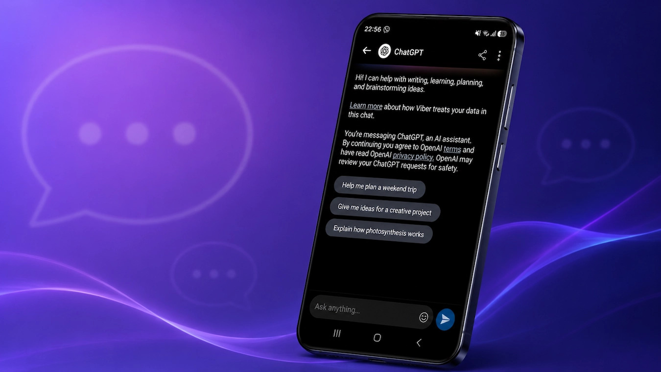 Kako da isključite AI opcije na Viberu?