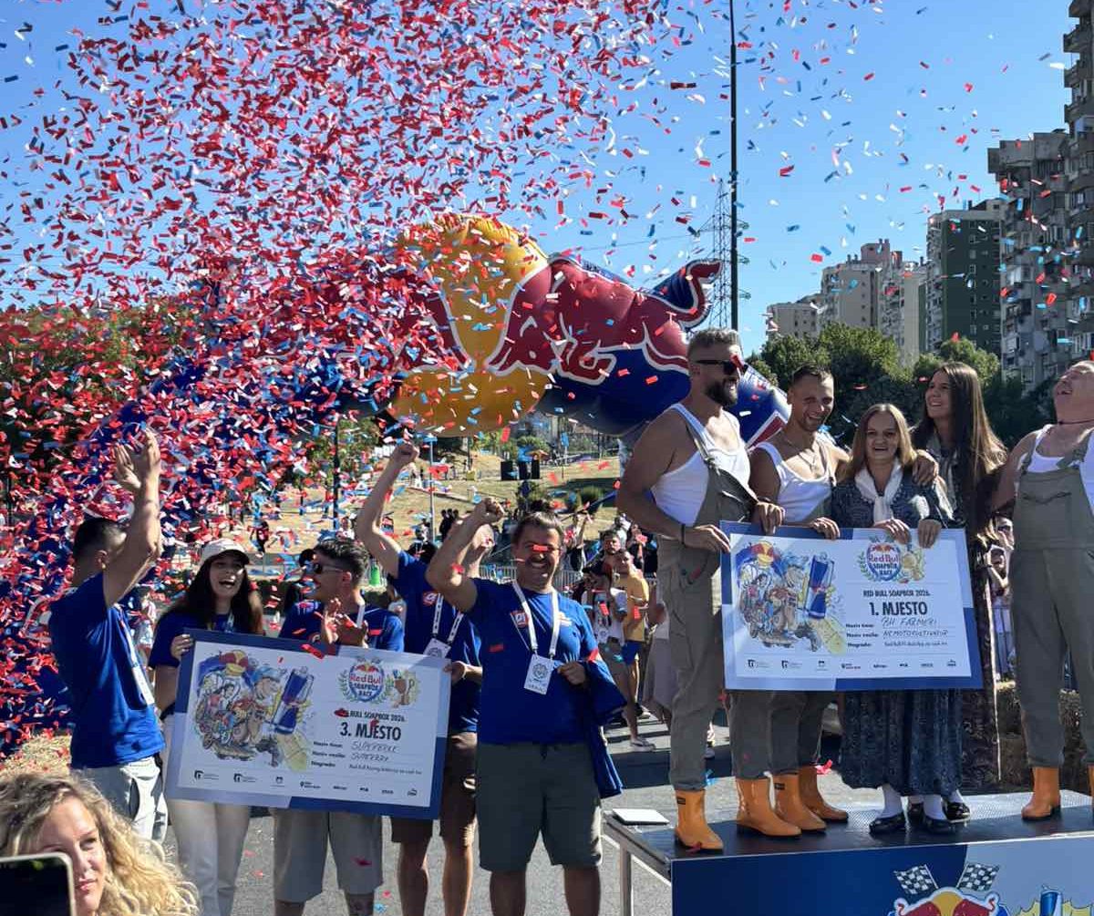 SUPERBRKINI SUPERBRKOVI Osvojena bronza na prvom RED BULL SOAPBOX-U BiH (FOTO)