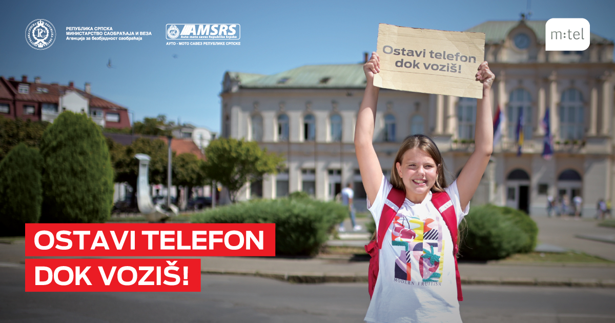 Odgovornost nema rok trajanja: Ostavi telefon dok voziš!