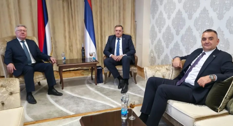 Dodik i Minić sa Kalabuhovom: Prijateljstvo sa Rusijom strateško opredjeljenje slobodne i ponosne Srpske
