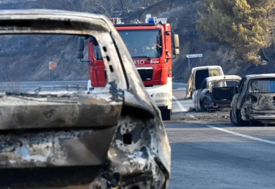 Šteta od katastrofalnog požara u Omišu 110 miliona evra