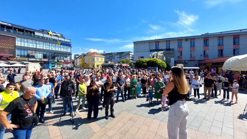 U Prijedoru protest građana zbog eksploatacije uglja na Bukovoj Kosi
