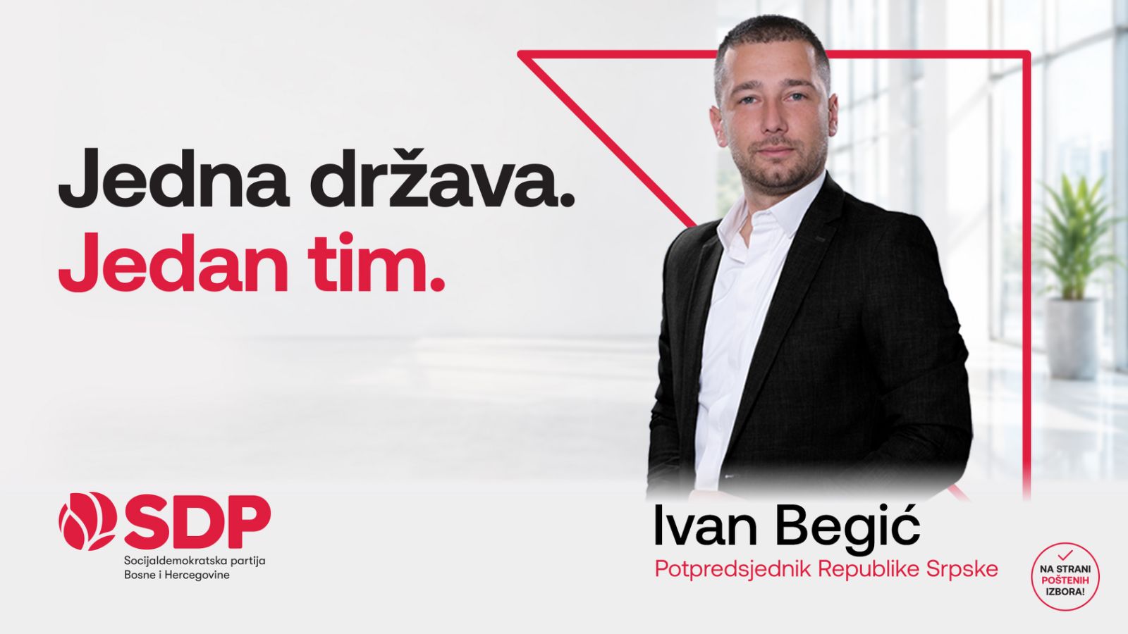 Begić: Moj telefon će vam biti dostupan, neću biti potpredsjednik-fikus