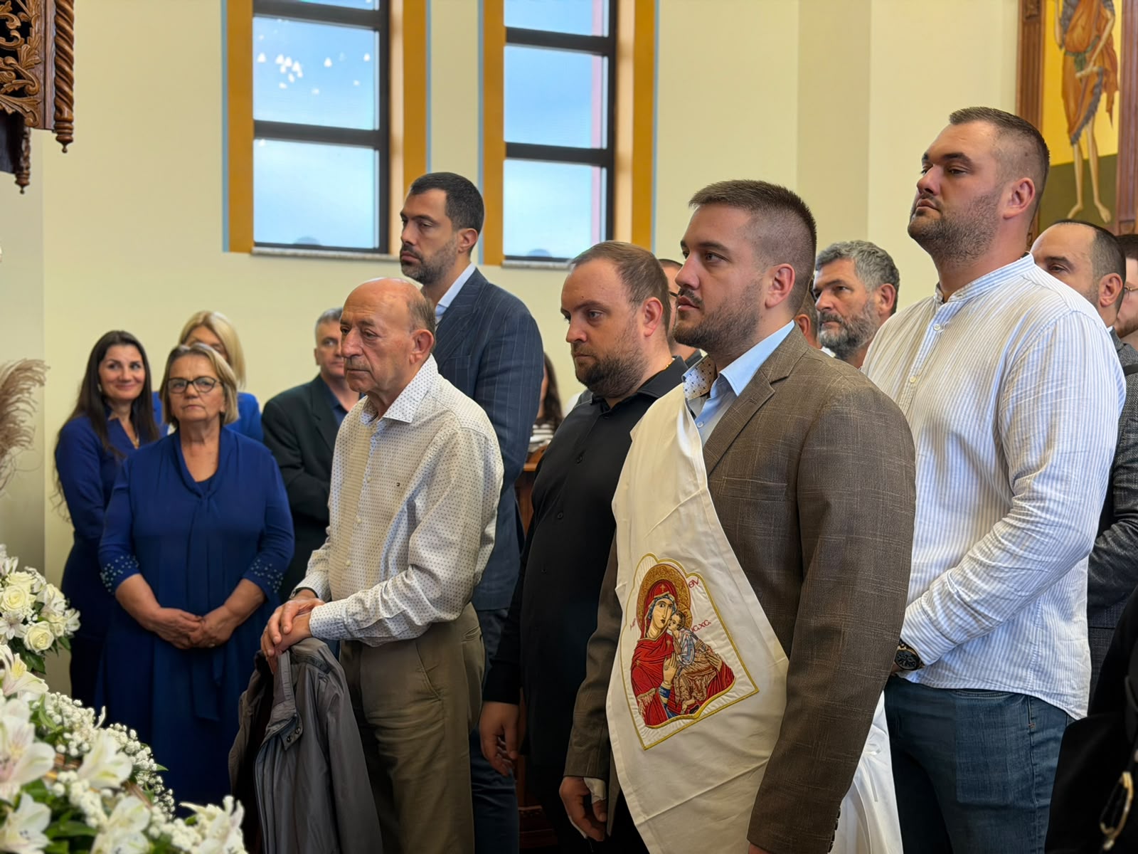 Drinić kumovao na hramskoj svečanosti u Dervišima: Izgrađen prelijep kompleks za okupljanje vjernog naroda