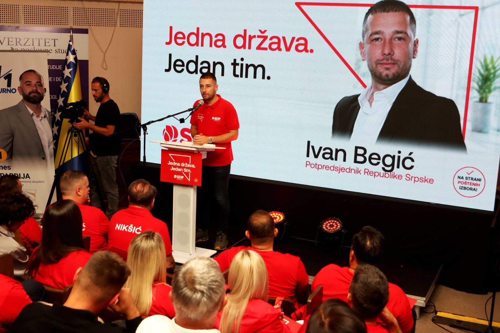 SNAŽNA PODRŠKA IZ BANJALUKE! Nikšić i Mijatović poručili: „Ivan Begić je lider za novu i bolju budućnost!“