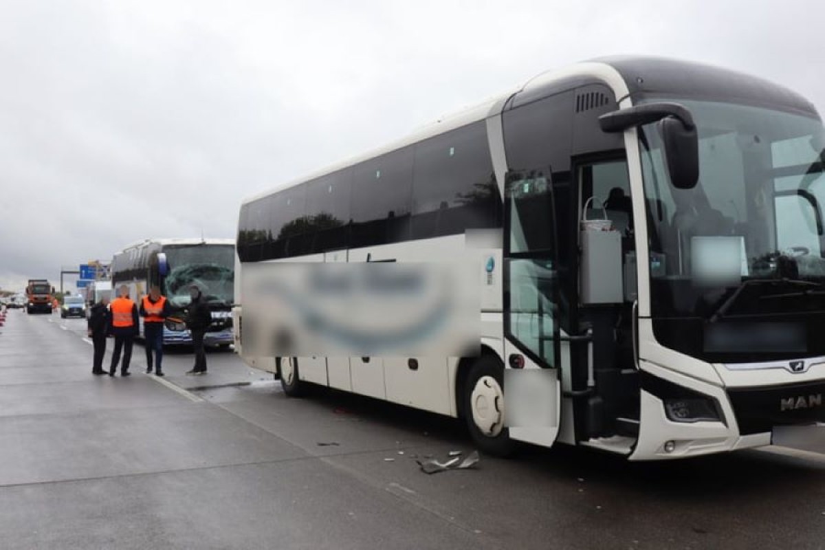 Sudar dva autobusa iz BiH na njemačkom auto-putu