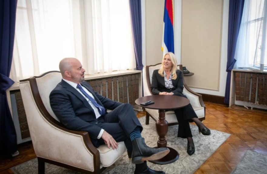Cvijanovićeva sa Ginkelom o proteklim izborima